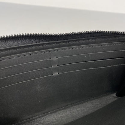 Louis Vuitton Long Wallet Monogram Shadow Zippy Wallet Horizontal M80333 Black