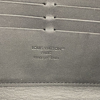 Louis Vuitton Long Wallet Monogram Shadow Zippy Wallet Horizontal M80333 Black