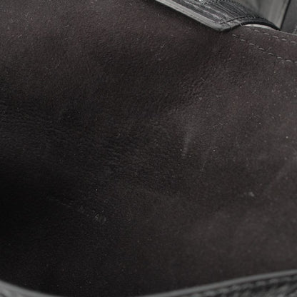 Christian Dior Leather Saddle Belt Body Bag Black