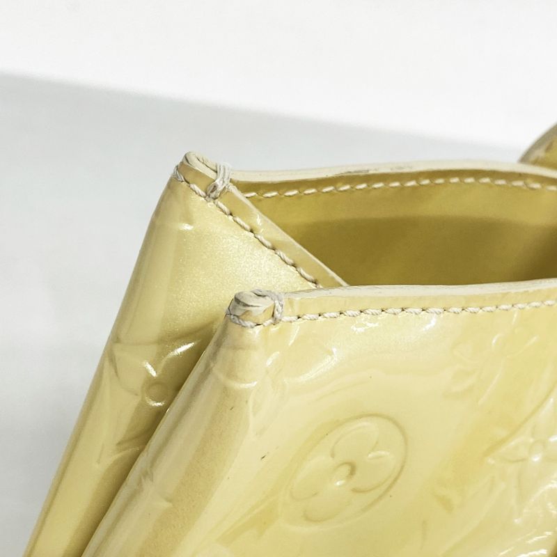 Louis Vuitton Vernis Wilshire PM M91452 Bronze Coraille Women's