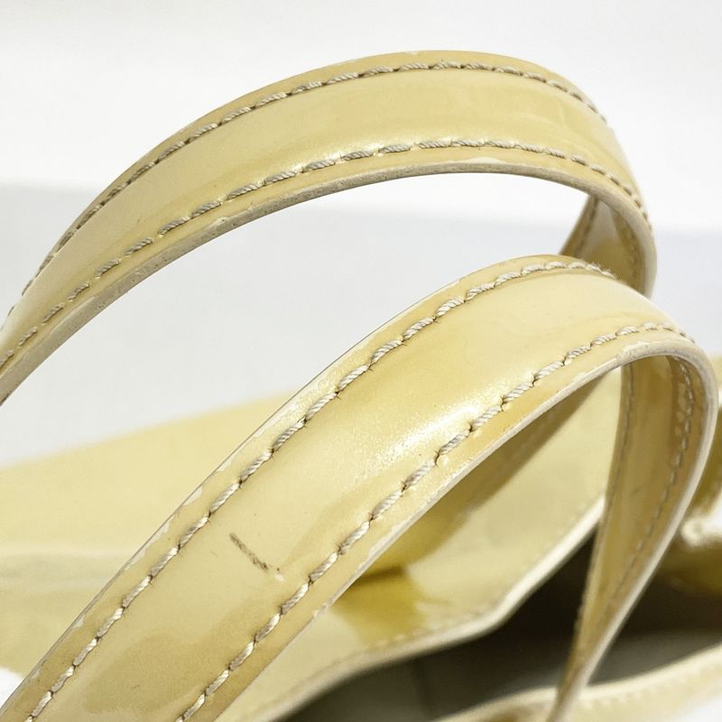 Louis Vuitton Vernis Wilshire PM M91452 Bronze Coraille Women's