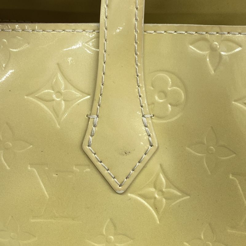 Louis Vuitton Vernis Wilshire PM M91452 Bronze Coraille Women's