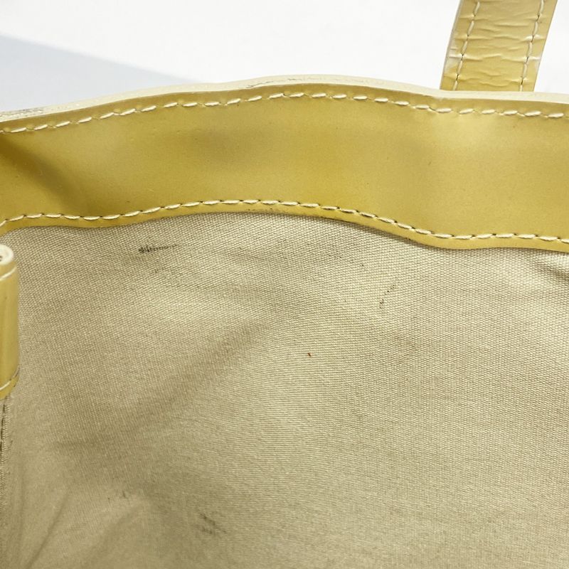 Louis Vuitton Vernis Wilshire PM M91452 Bronze Coraille Women's