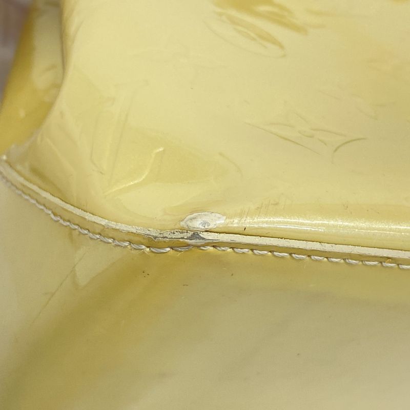 Louis Vuitton Vernis Wilshire PM M91452 Bronze Coraille Women's