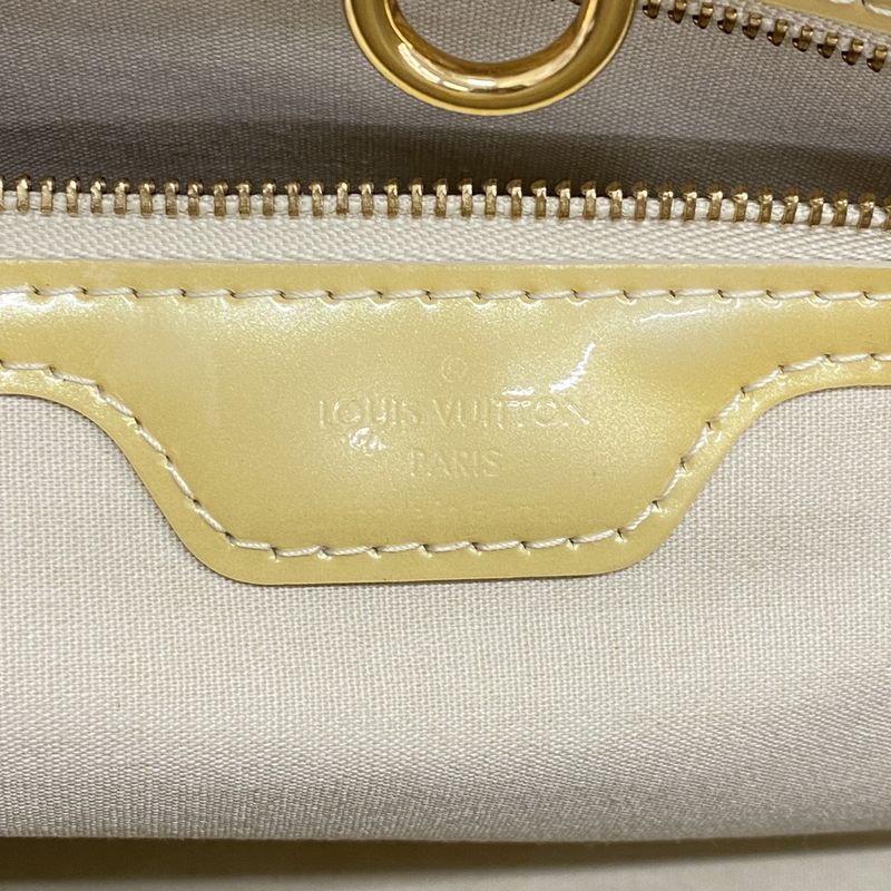 Louis Vuitton Vernis Wilshire PM M91452 Bronze Coraille Women's