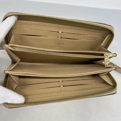 Louis Vuitton Long Wallet Monogram/empreinte Zippy Wallet M61866 Dune Ladies