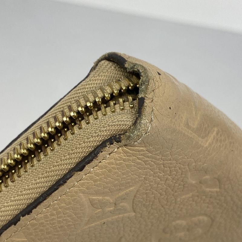 Louis Vuitton Long Wallet Monogram/empreinte Zippy Wallet M61866 Dune Ladies