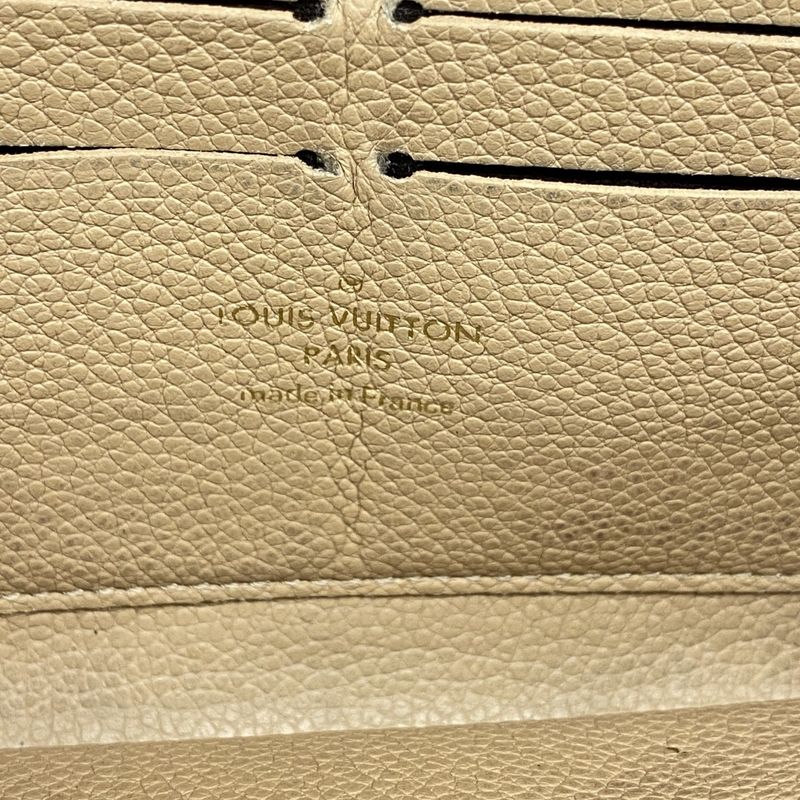 Louis Vuitton Long Wallet Monogram/empreinte Zippy Wallet M61866 Dune Ladies