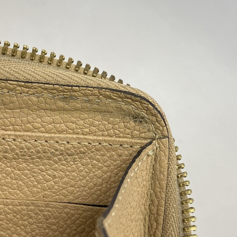 Louis Vuitton Long Wallet Monogram/empreinte Zippy Wallet M61866 Dune Ladies