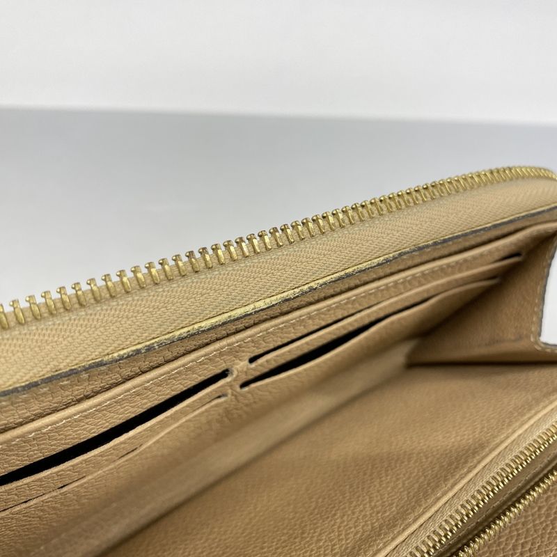 Louis Vuitton Long Wallet Monogram/empreinte Zippy Wallet M61866 Dune Ladies