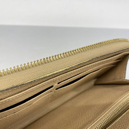Louis Vuitton Long Wallet Monogram/empreinte Zippy Wallet M61866 Dune Ladies
