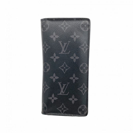 Louis Vuitton Monogram-eclipse Portefeuille Blazer M61697 Black Men's Long