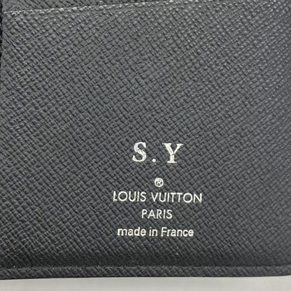 Louis Vuitton Monogram-eclipse Portefeuille Blazer M61697 Black Men's Long