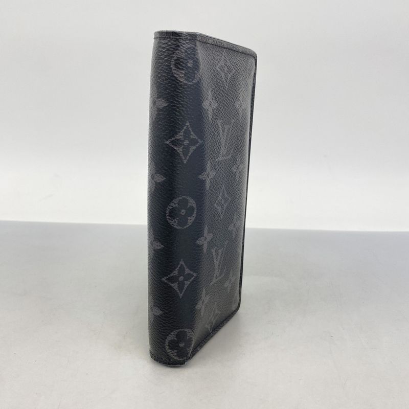 Louis Vuitton Monogram-eclipse Portefeuille Blazer M61697 Black Men's Long