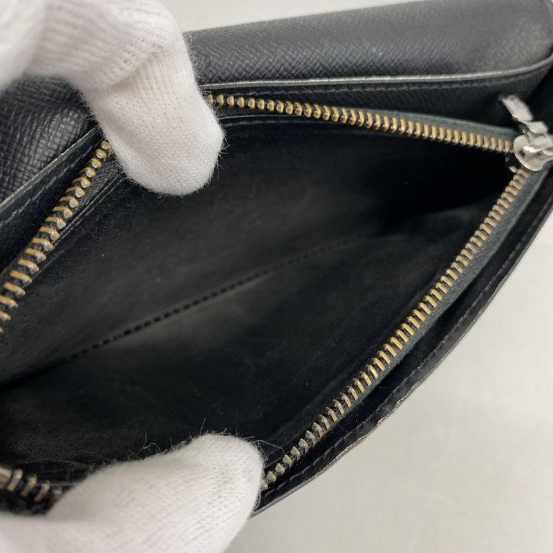 Louis Vuitton Monogram-eclipse Portefeuille Blazer M61697 Black Men's Long