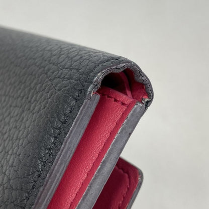 Louis Vuitton Trifold Wallet Taurillon Portefeuille Capucines Compact M62157