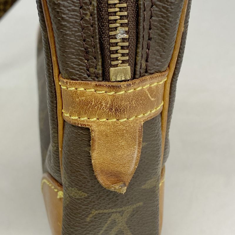 Louis Vuitton Clutch Bag Monogram Marly Dragonne GM M51825 Brown Men's