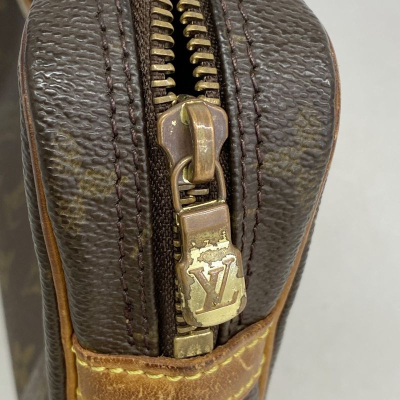 Louis Vuitton Clutch Bag Monogram Marly Dragonne GM M51825 Brown Men's