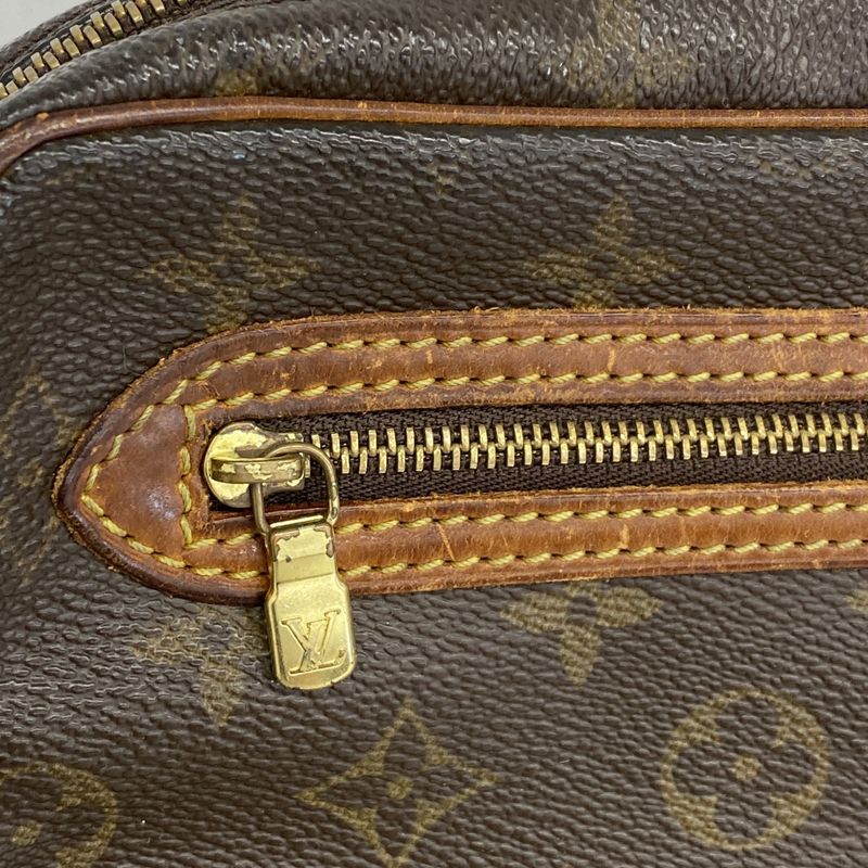 Louis Vuitton Clutch Bag Monogram Marly Dragonne GM M51825 Brown Men's