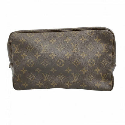 Louis Vuitton Pouch Monogram Trousse Toilette 28 M47522 Brown Women's