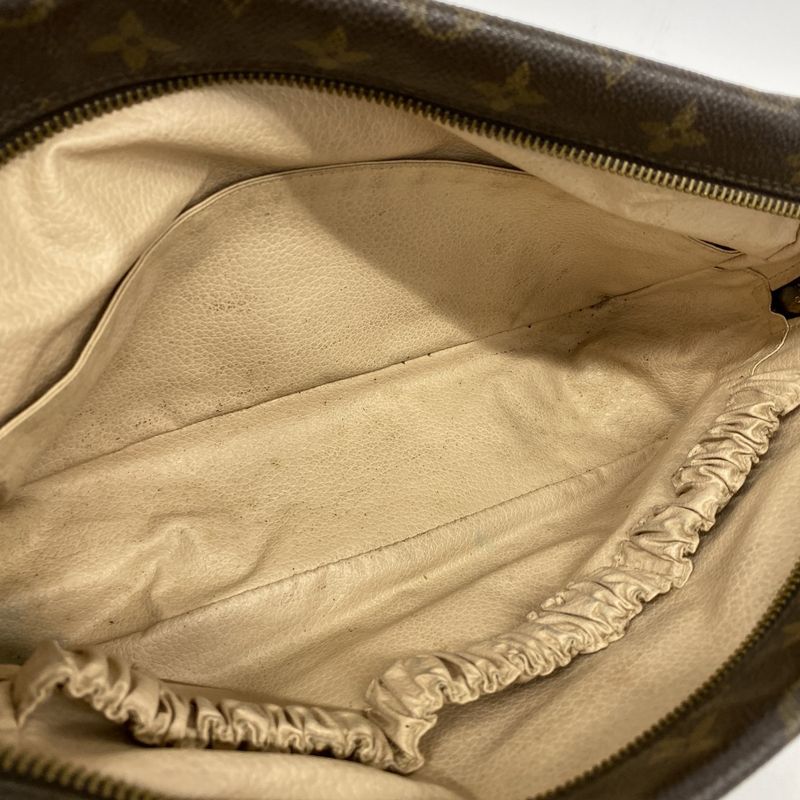 Louis Vuitton Pouch Monogram Trousse Toilette 28 M47522 Brown Women's