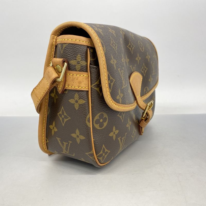 Louis Vuitton Shoulder Bag Monogram Sologne M42250 Brown Ladies