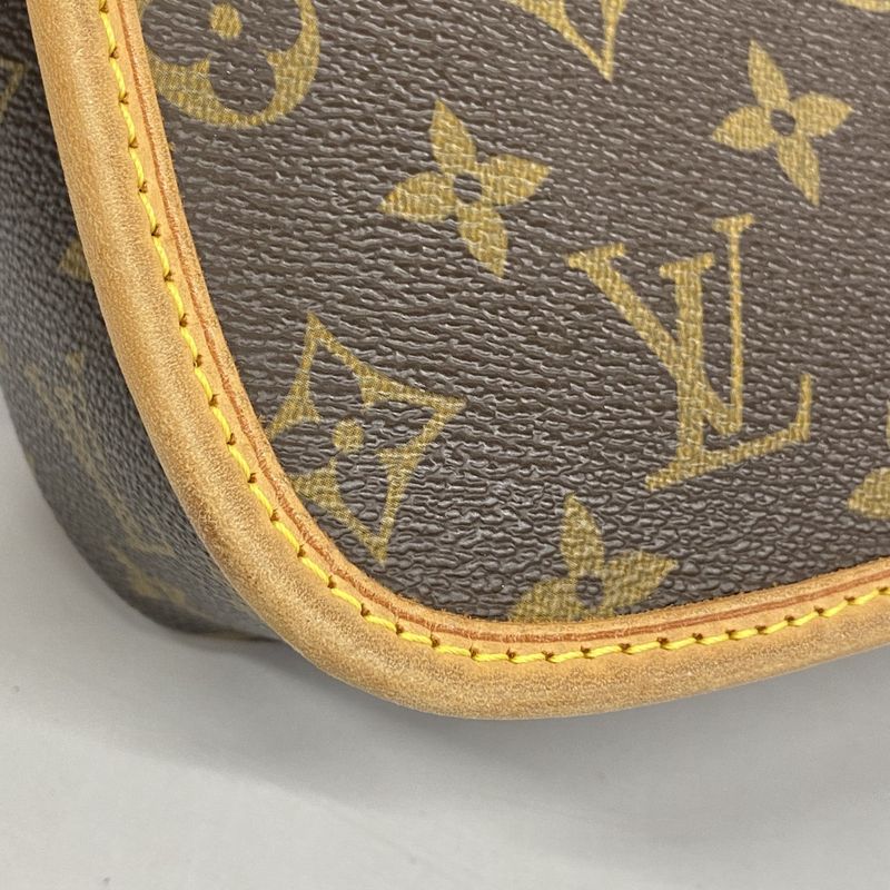 Louis Vuitton Shoulder Bag Monogram Sologne M42250 Brown Ladies