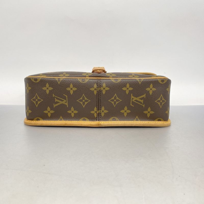 Louis Vuitton Shoulder Bag Monogram Sologne M42250 Brown Ladies