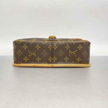 Louis Vuitton Shoulder Bag Monogram Sologne M42250 Brown Ladies