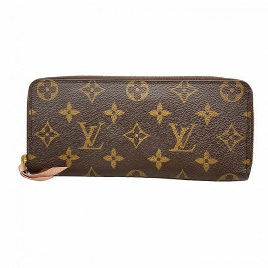 Louis Vuitton Long Wallet Monogram Portefeuille Cles Mance M61298 Brown Rose