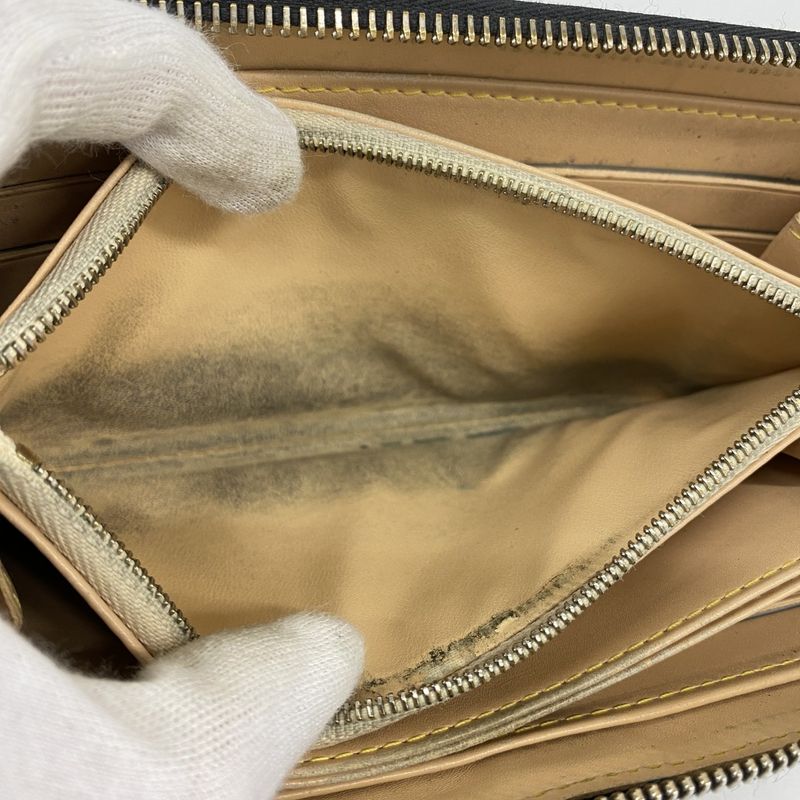 Louis Vuitton Long Wallet Monogram Multicolor Zippy Wallet M60050 Noir Black