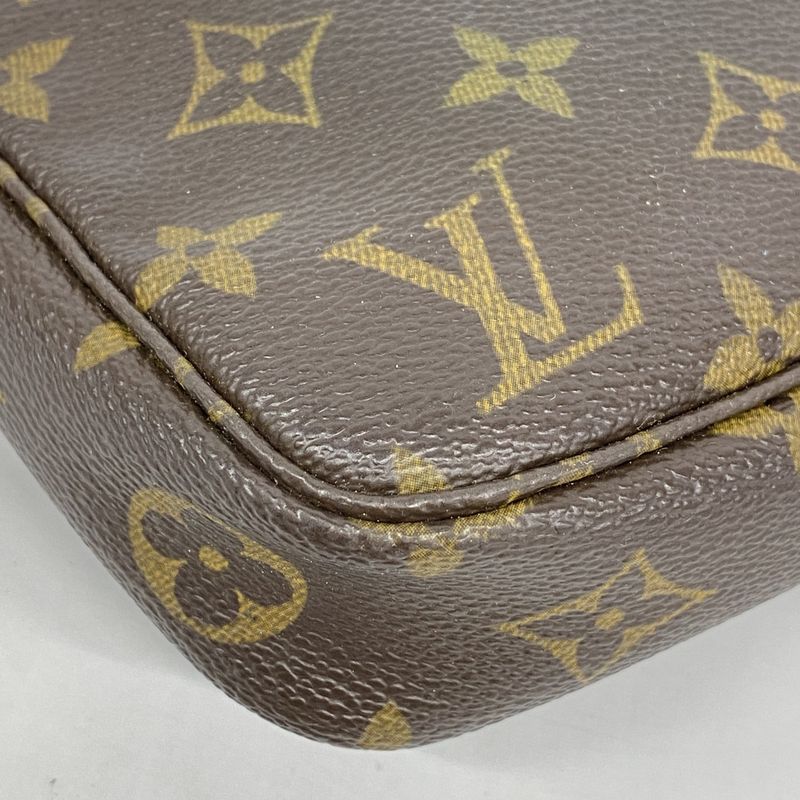Louis Vuitton Pouch Monogram Pochette Accessoire M51980 Brown Ladies