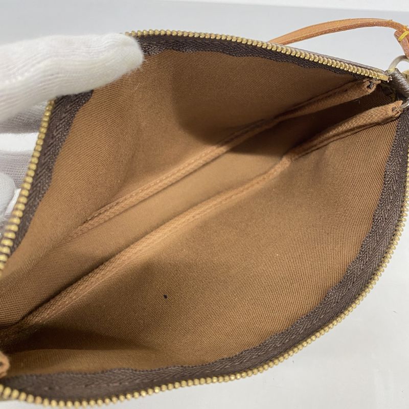 Louis Vuitton Pouch Monogram Pochette Accessoire M51980 Brown Ladies