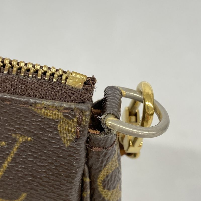 Louis Vuitton Pouch Monogram Pochette Accessoire M51980 Brown Ladies