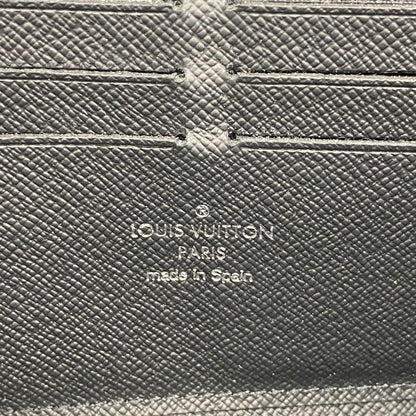 Louis Vuitton Long Wallet Monogram-eclipse Zippy Wallet Horizontal M11611 Black