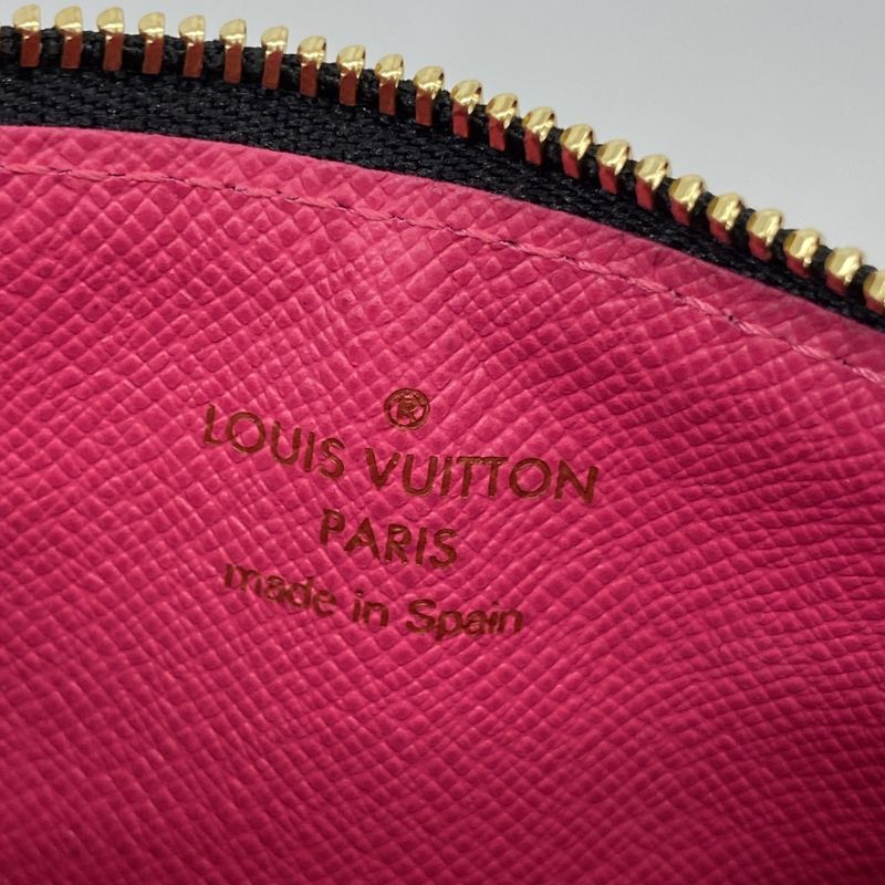 Louis Vuitton Coin Case Monogram Multicolor Pochette Cles M93735 Noir Black