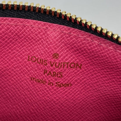 Louis Vuitton Coin Case Monogram Multicolor Pochette Cles M93735 Noir Black