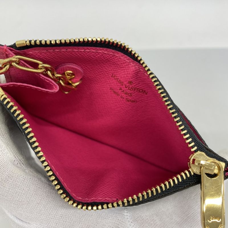 Louis Vuitton Coin Case Monogram Multicolor Pochette Cles M93735 Noir Black