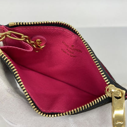Louis Vuitton Coin Case Monogram Multicolor Pochette Cles M93735 Noir Black