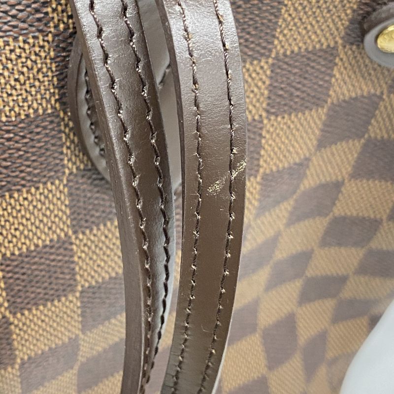 Louis Vuitton Damier Neverfull PM N51109 Ebene Womens Tote Bag
