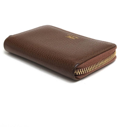 Gucci Wallet Ladies Women Leather Genuine Leather Brown 368877 0959 Swing Coin