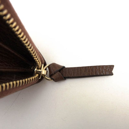 Gucci Wallet Ladies Women Leather Genuine Leather Brown 368877 0959 Swing Coin
