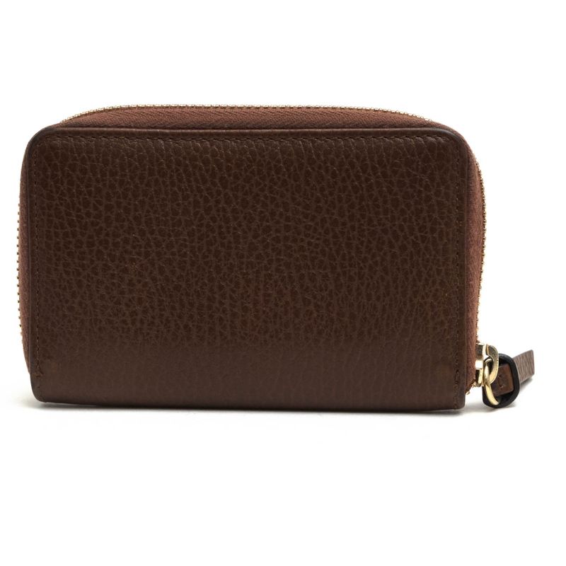 Gucci Wallet Ladies Women Leather Genuine Leather Brown 368877 0959 Swing Coin