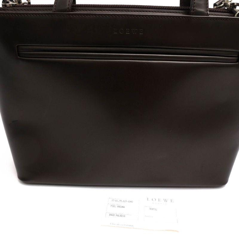 Loewe Bag Handbag Bag Tote Bag Ladies Women Leather Genuine Leather Bronze