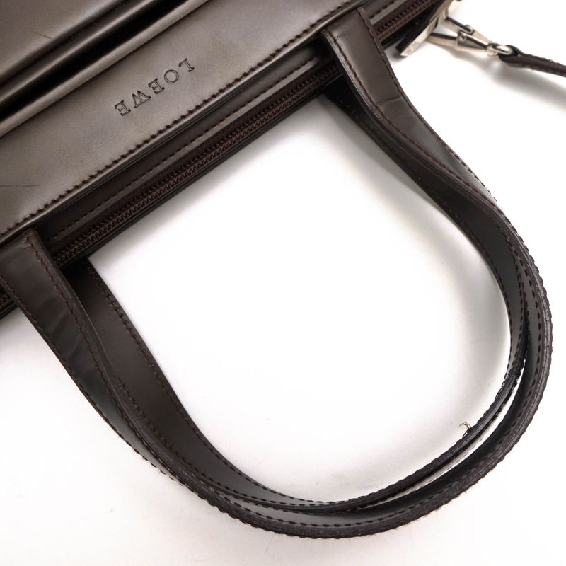 Loewe Bag Handbag Bag Tote Bag Ladies Women Leather Genuine Leather Bronze