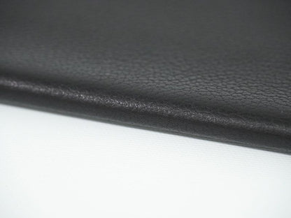 Genuine Hermes Leather Long Wallet Long Wallet Bills □H Mark 2004 Black Wallet