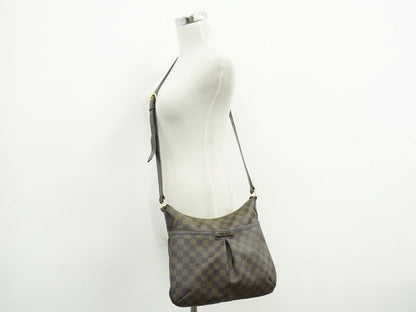 Authentic Louis Vuitton LV Bloomsbury PM Damier Ebène Shoulder Bag Pochette