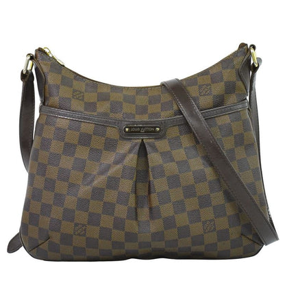 Authentic Louis Vuitton LV Bloomsbury PM Damier Ebène Shoulder Bag Pochette