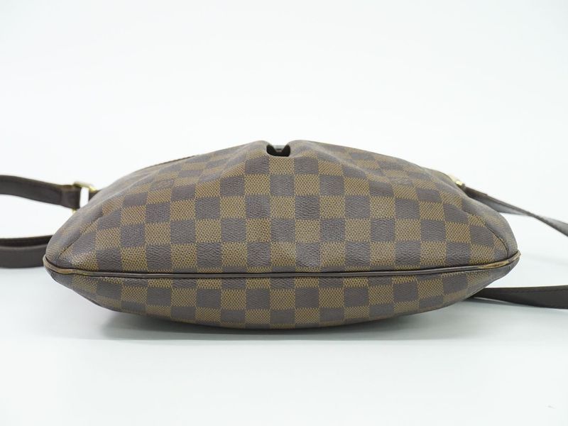 Authentic Louis Vuitton LV Bloomsbury PM Damier Ebène Shoulder Bag Pochette
