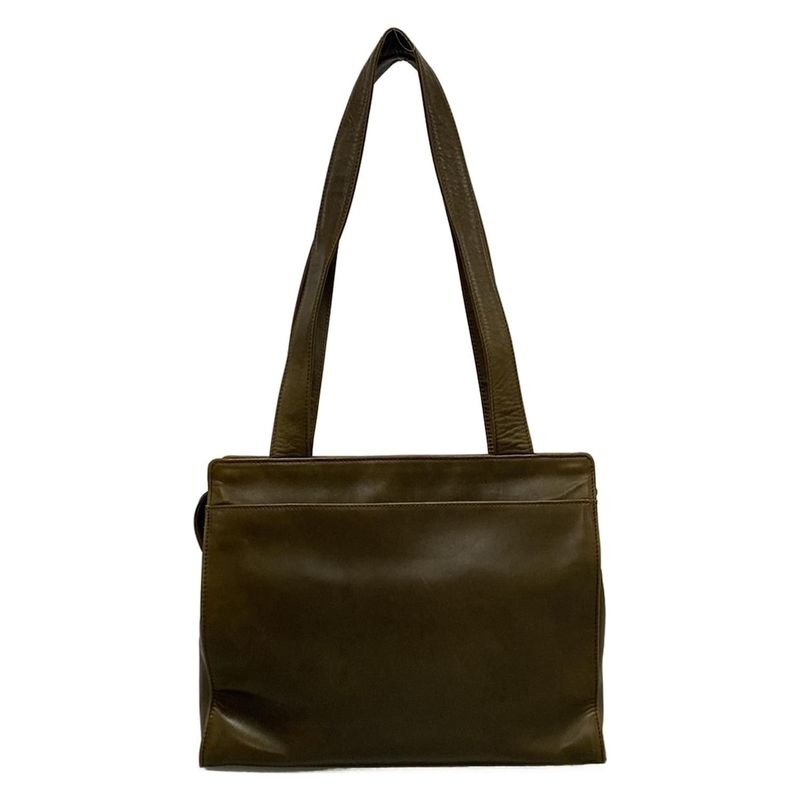 Chanel Shoulder Bag - Dark Brown Gold Hardware Lambskin